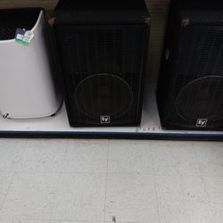 Speaker boxes for the car and D.
J speakers