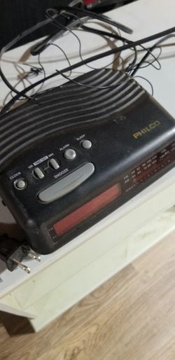 Philco Alarm Radio 