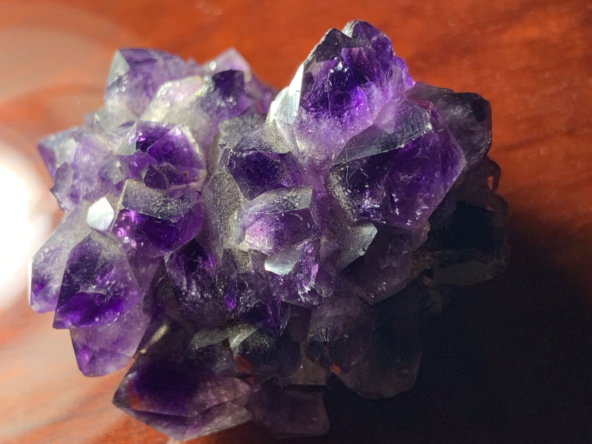 Deep Purple - Violet, Amythyst Crystal Geode