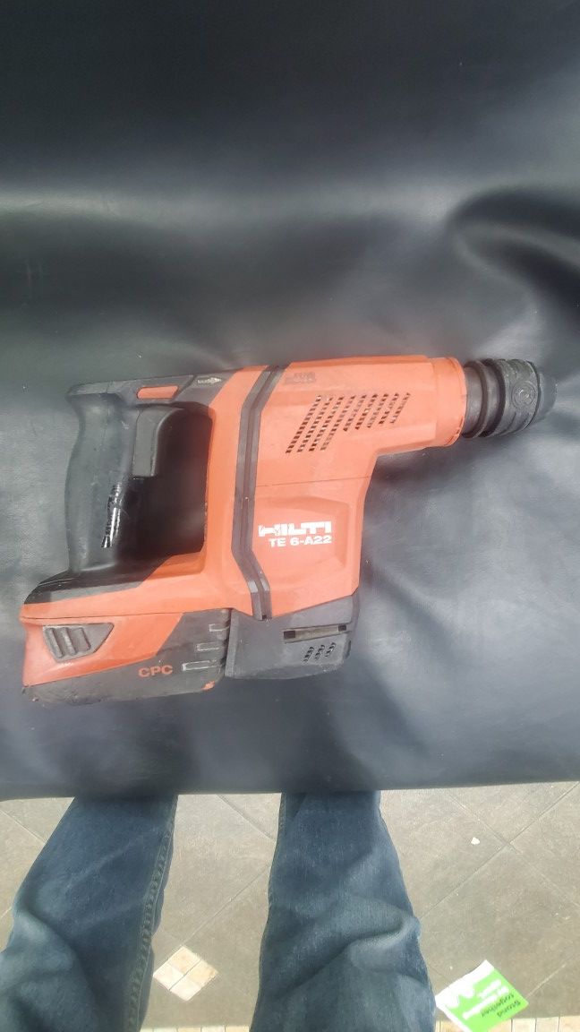 Hilti TE 6A22 Cordless SDS Plus Rotary Hammer Drill Kit Tool for Sale