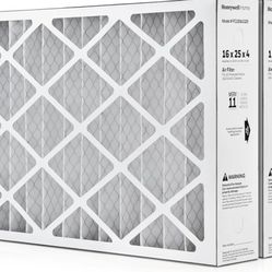Set Of (2) 16x25x4 Air Filter Replacement MERV 11