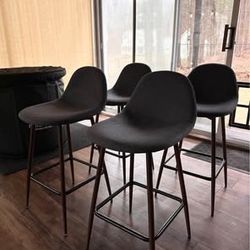 Barstool - Counter Height - Dark Gray 