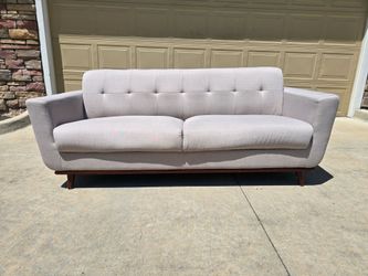 Gray MCM Sofa- Professionally Cleaned