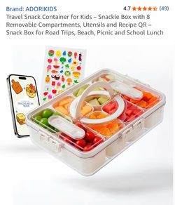 ADORIKIDS Travel Snack Container