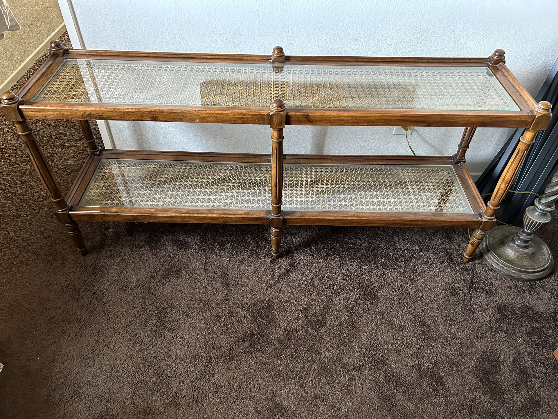 GREAT LONG SLIM TABLE- DOUBLE DECKER