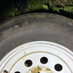 Trailer Tires 15 “ With Rims
