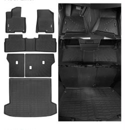 0478: New/Sealed All Weather Floor Mats for Hyundai Tucson PHEV (Plug-in Hybrid) 2022-2025 2026 Floor Mats & Trunk Mat and Backrest Mat for Hyundai Tu
