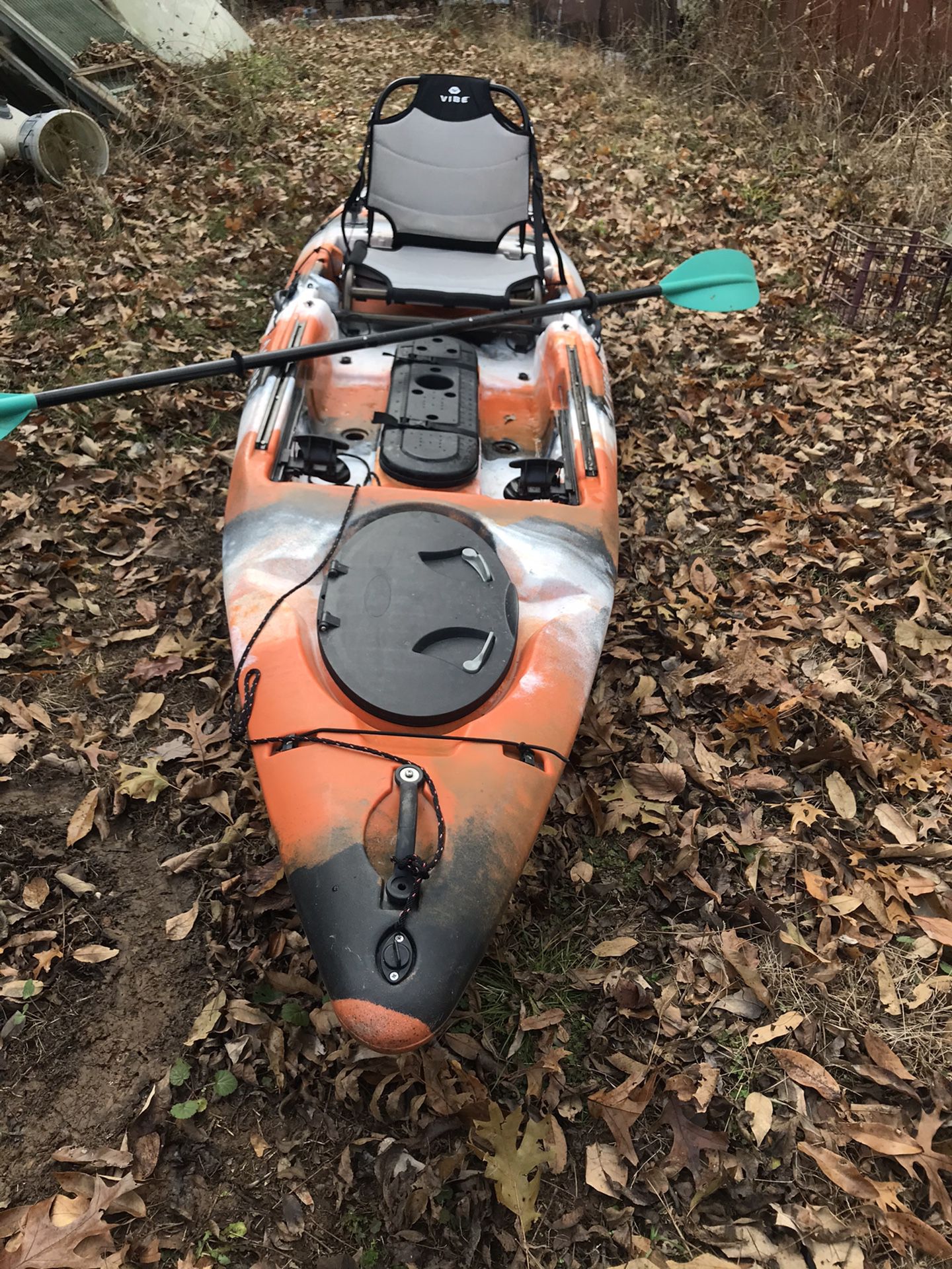 Vibe Seaghost 130 sit on top fishing kayak