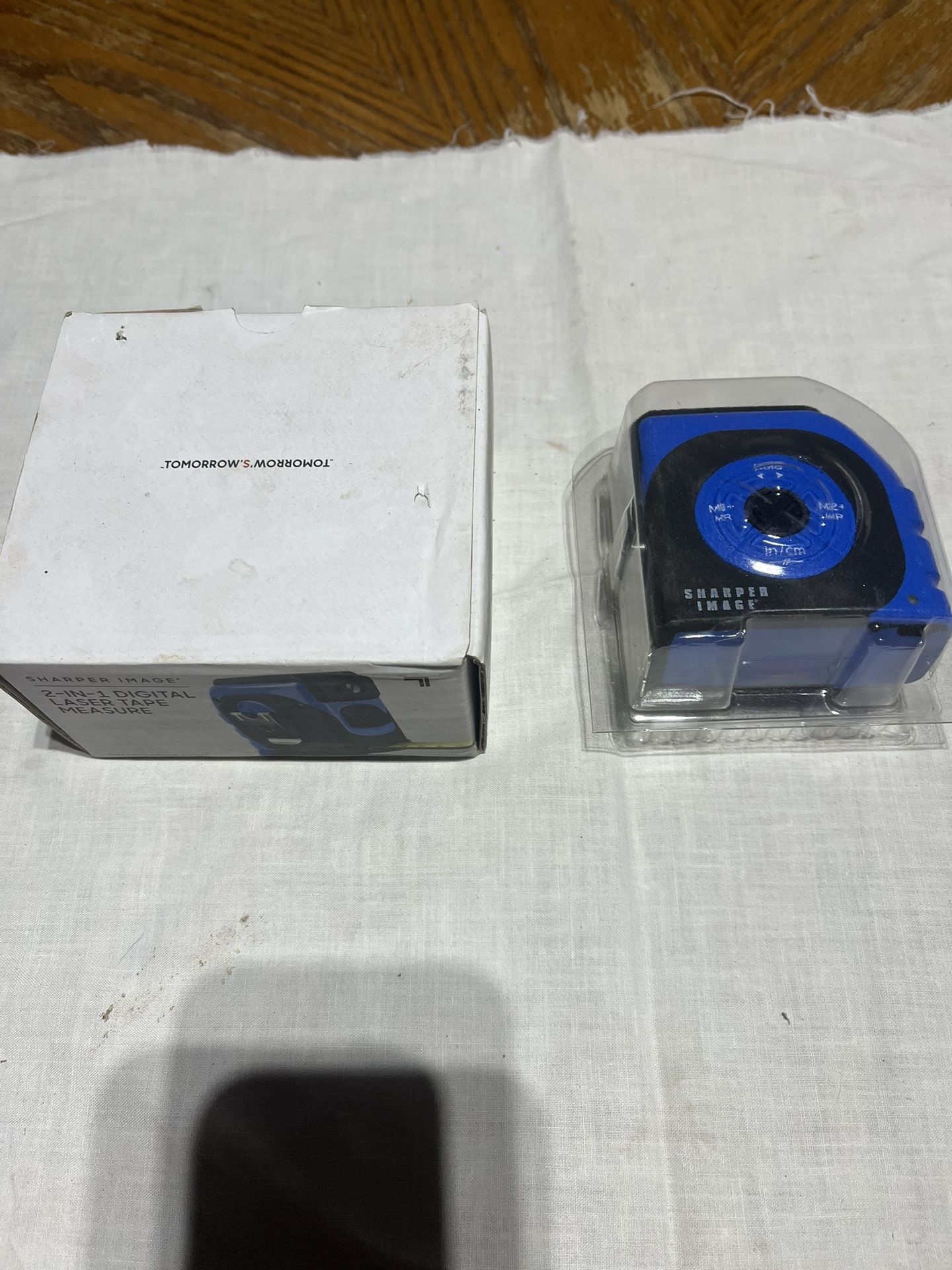 Two in one digital laser tape measure