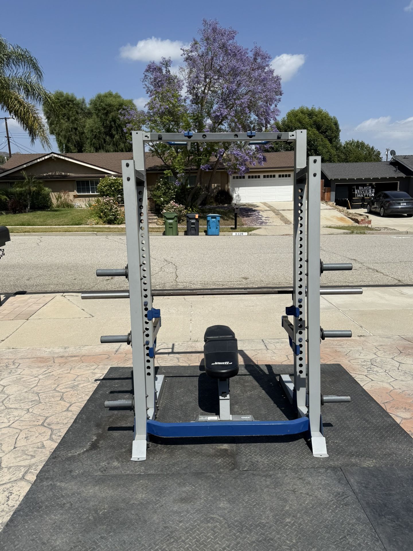 Fitness Gear Pro Bench/Squat/Dip/Pull Up Rack