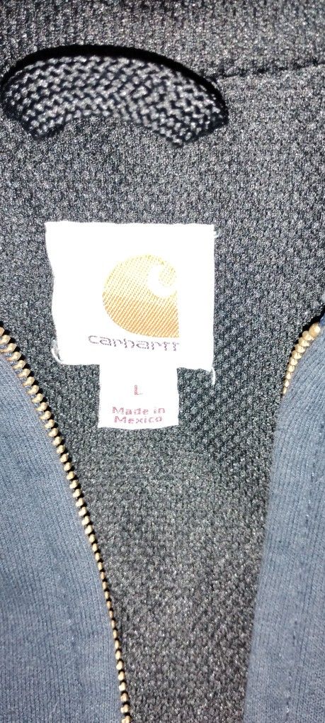 Carhartt Rain Defender Heavy Weight Sweatshirt Size L(Please See Description)
