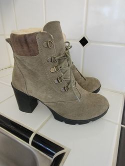 Suede Ankle Boots Size 7