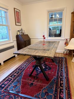 Rustic Industrial Dining Table