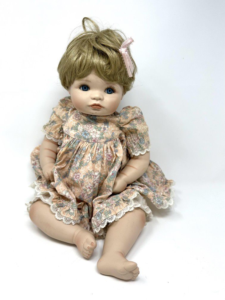 The Hamilton Collection 1989 Jessica Porcelain Doll by Connie Walser Derek