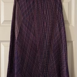 Wet Seal Midi Purple Skirt Rare Vintage Size Small