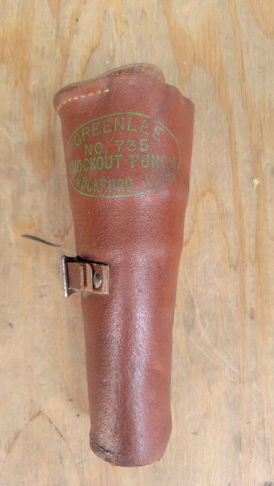 π οΈ Vintage Greenlee No. 735 Knockout Punch Set β Made in USA