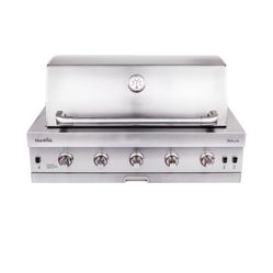 NEW IN BOX CHAR BROIL MEDALLION 5 BURNER DUAL FUEL BBQ WITH FACTORY WARRANTY 9/4/23