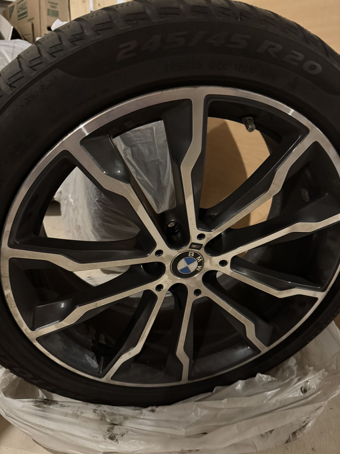 20 inch BMW M Sport Wheels with Pirelli tires (4)