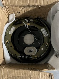 Electric trailer brake assembly