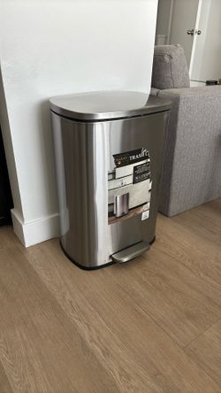 Metal Trashcan