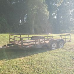 DOUBLE AXLE TRAILER  16X7 