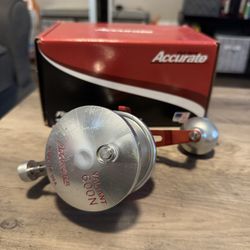 Two Speed Narrow Accurate Valiant Salt Water Fishing Reel 