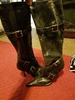 Black boots