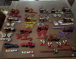 SRT HELLCAT/DEMON/SCATPACK EMBLEMS