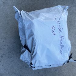 Brand new blue suede headliner for a Buick regal