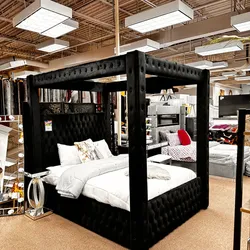 😴 NEW!! Velvet Canopy Bed Frames STILL IN BOX 📦 😴
