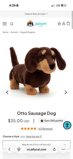 Jellycat Otto