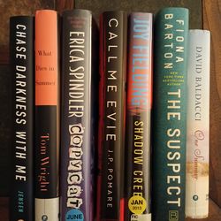 Lot of 7 Assorted Hardcover Books