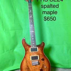 PRS sE24 Spalted Maple