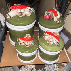 Vintage Canister Set