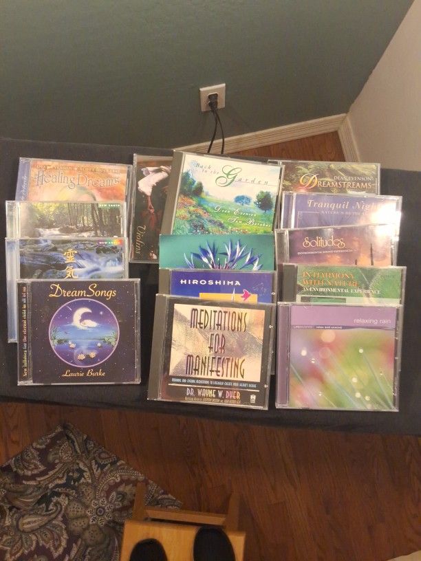NATURE SOUNDS, MEDITATION, and REIKI CD LOT