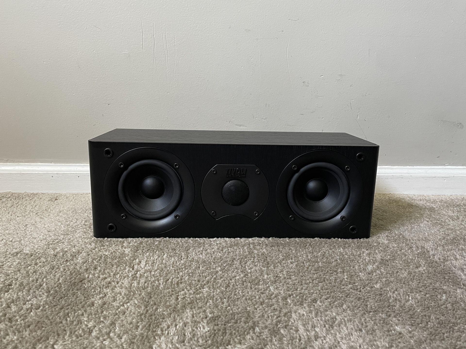 Tivoli Design TDC1 Center Channel Home Theater Surround Speaker