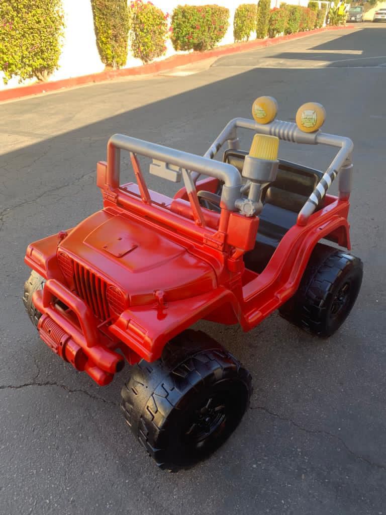 12v Jeep Power Wheels Kid Car