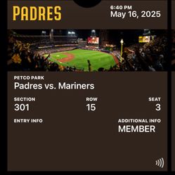 Padres Vs Mariners Friday Tickets 