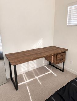 Living spaces desk, dresser and nightstand