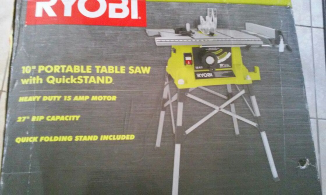 Sierra de banco riobi,disco 10"