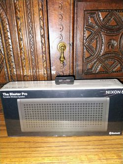 NIB Nixon Blaster Bluetooth Speaker