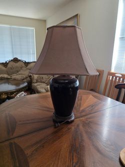 27" High Mid-Century Style Table Lamp