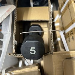 Tons Of Dumbbells And gym Equipment