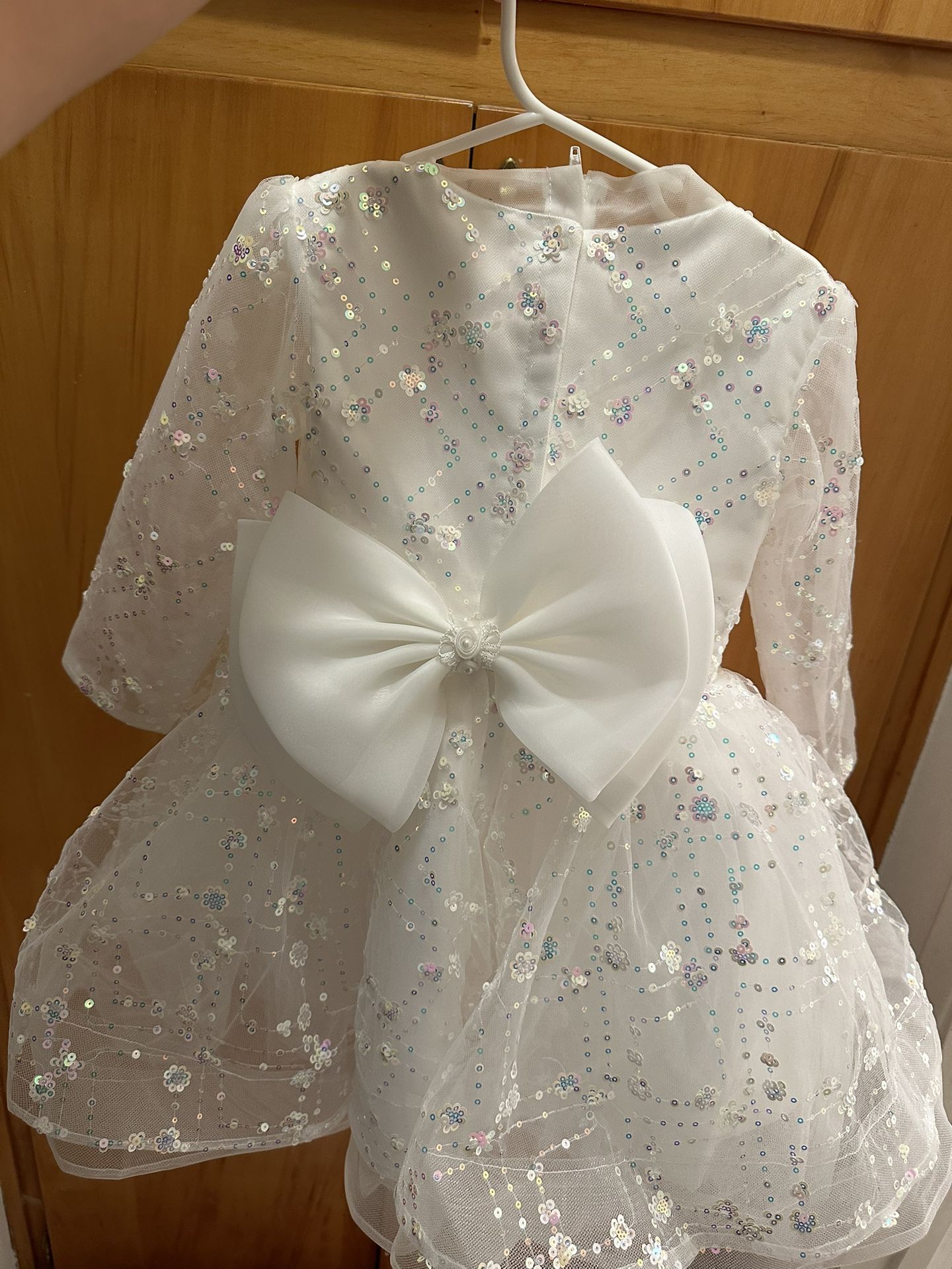 Beautiful Toddler Winter Wonderland Holiday Dress - aunduex.com