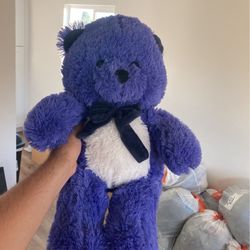 Stainless Blue Teddy Bear 