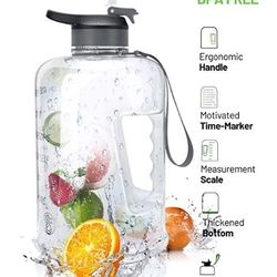 Stay Motivated on Drinking Water With Time Markers! 100% BPA Free!