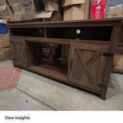 Oak Brown TV Stand 