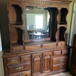 Vintage Dresser with Mirror