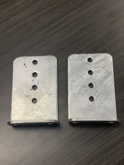 Boat trailer bunk brackets 8”