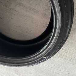 used tire  black color